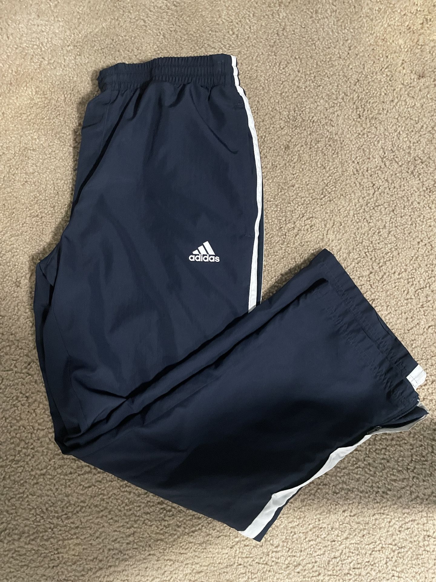 Adidas Track Pants Navy Blue Size M Men’s