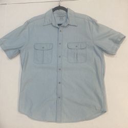 Faded Glory Men’s  Button Down Shirt  SIZE M