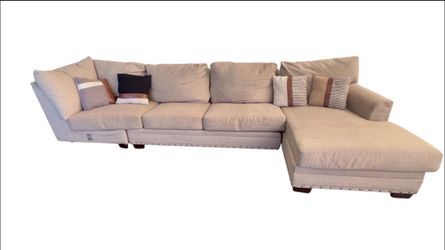 Large Sectional Sofa with Chaise