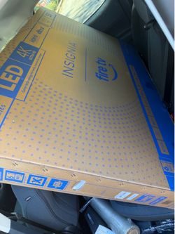 55 inch Insignia TV brand new unopened