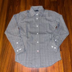 TH Flex by Tommy Hilfiger Youth Button Down Dress Shirt Size 8
