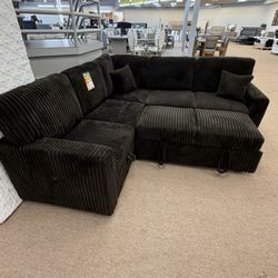 Sectional Sofa Pull Out Bed New