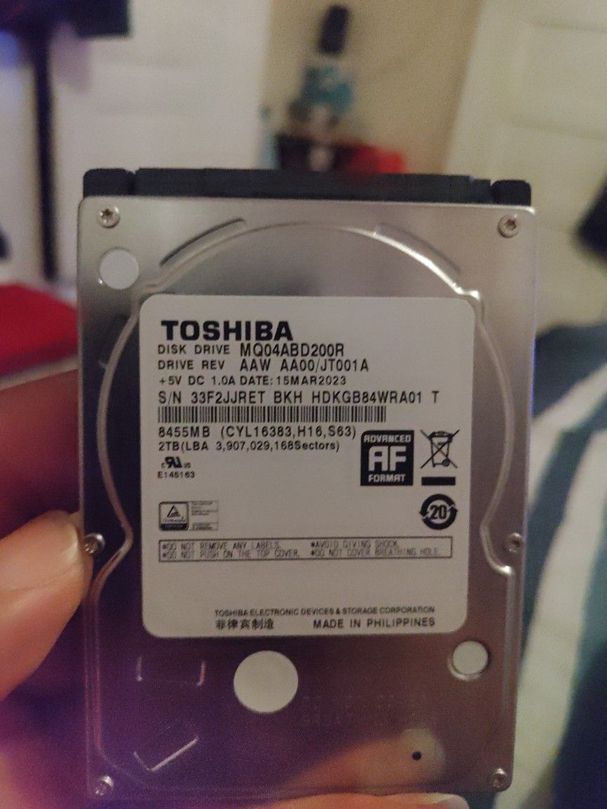Toshiba 2tb Hard Drive