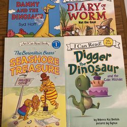 Four Beginner Reading Books-Level 1 And My First Book