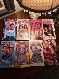 Mary-Kate & Ashley VHS tapes, lot of 8