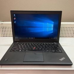 ThinkPad laptop 12.5 inch i7 processor ssd drive win 10