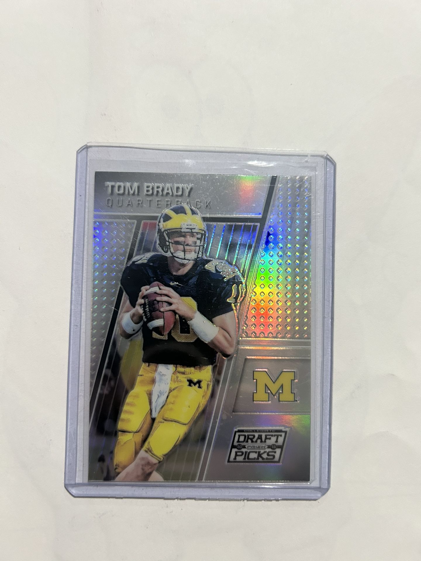 Panini School Colors Tom Brady Rookie
