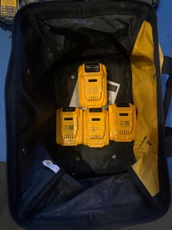 DEWALT BATTERIES AND CHARGERS