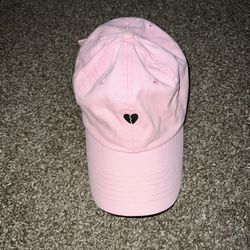 Broken Heart Hat Light Pink