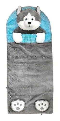 Hugfun Kids Animal Slumber Bag features a plush Great Wolf Lodge GWL