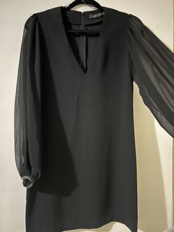 Zara black dress