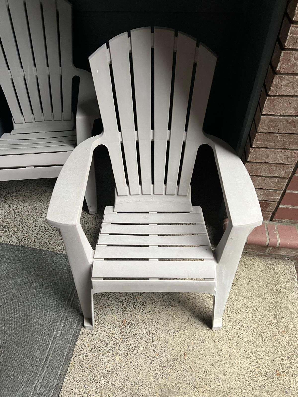 2 Adirondack Chairs