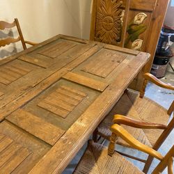 Rustic Wood Table