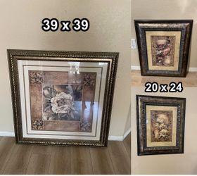 Set of three beautiful pictures