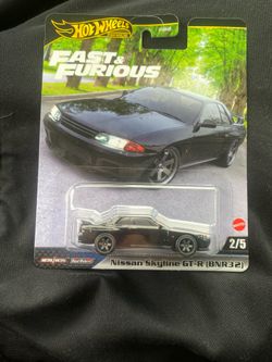 Fast and furious hotwheel car
