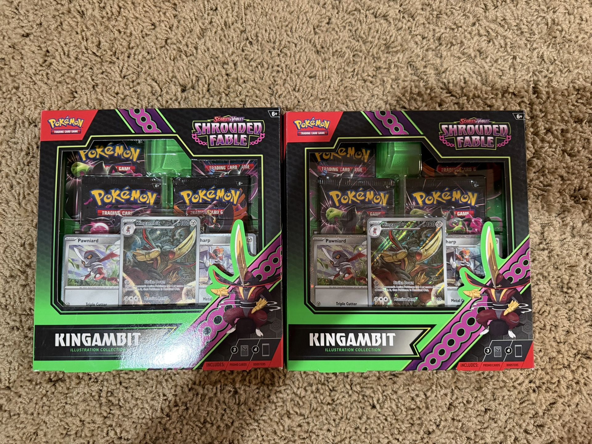 Pokemon Shrouded Fable Kingambit Illustration Collection