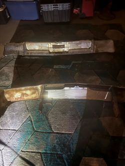 Impala bumpers front and rear 63