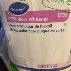 Diversey Suma Block Whitener 1 Gal Whitens Cutting Boards