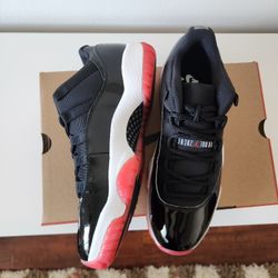 Jordan 11 Bred Low Sz 10