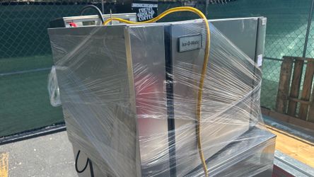 2 Stainless steel under counter coolers 48”    And 1 ice maker