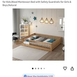 Floor Bed Queen Size