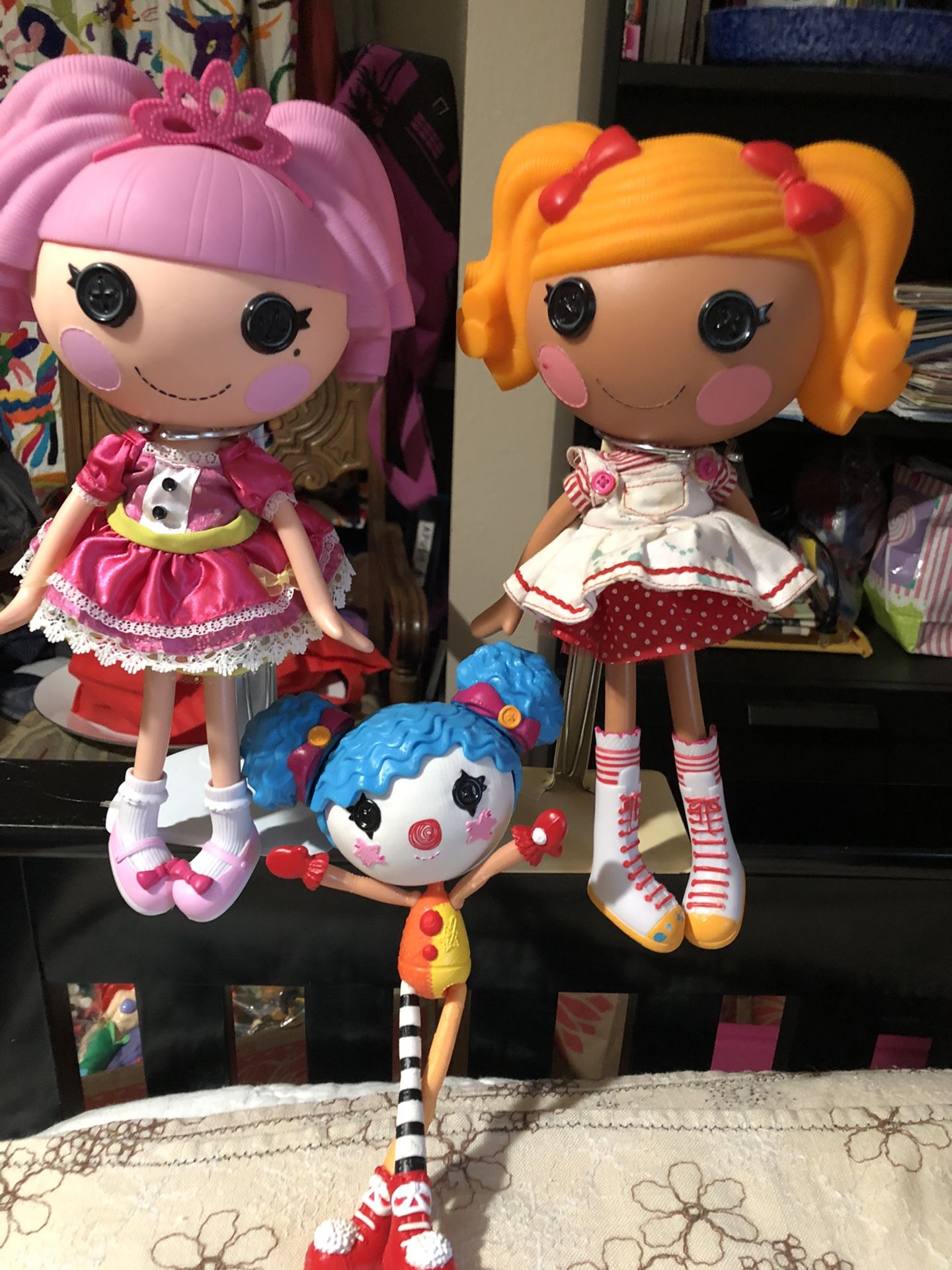 LaLaLoopsy dolls lot of 3