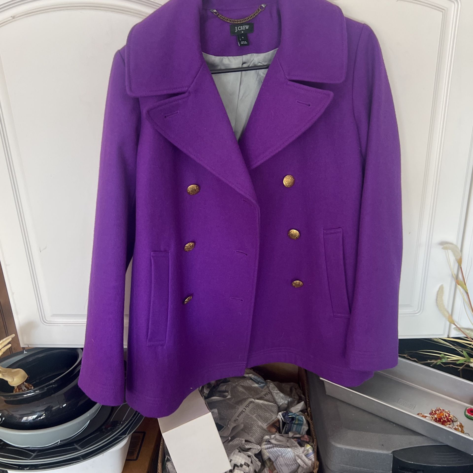 J.Crew purple jacket size 4