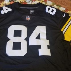 Nike Steelers elite Jersey Antonio Brown Size L 