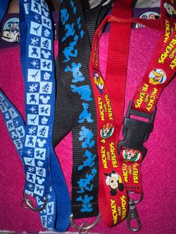 Disney trading pins lanyard