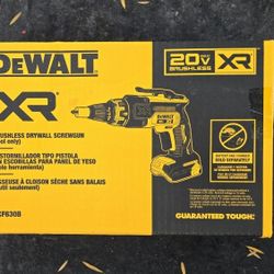 Dewalt 20v Drywall Gun Brushless XR Brand New Tool Only