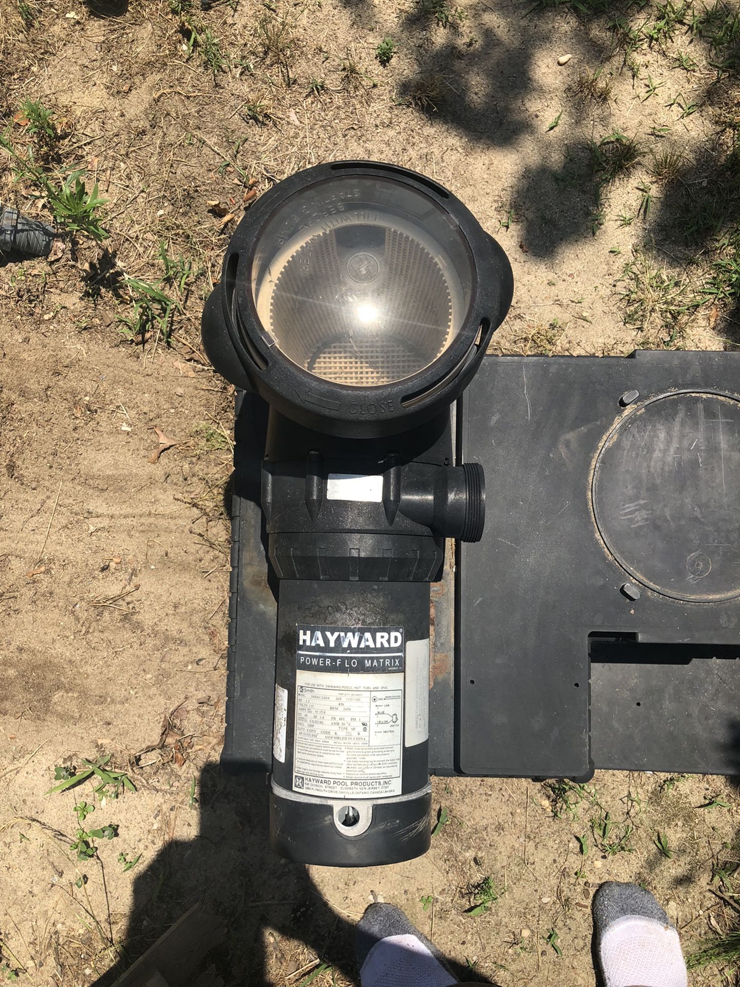 hayward matrix pump 1.5