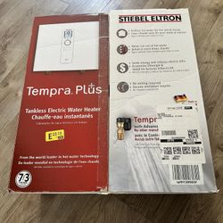 Stiebel Eltron Tankless Water Heater - Tempra 29 Trend – Electric, On Demand Hot Water, Eco, White