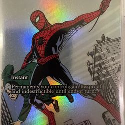 MTG - Marvel’s Spider-Man Heroic Intervention MAGIC Card 