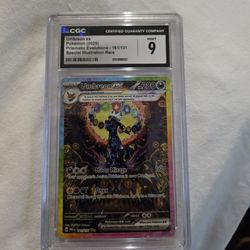 Umbreon EX 161/131 Prismatic Evolutions  (Graded 9) $1550