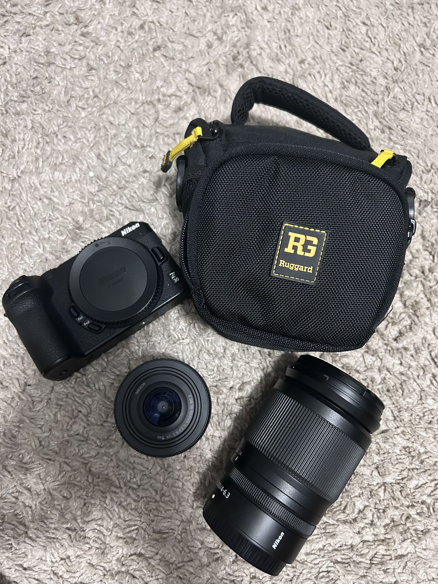 Nikon Z 30 With Kit Lens And 24 200mm Lens