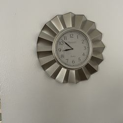 Silver Clock 