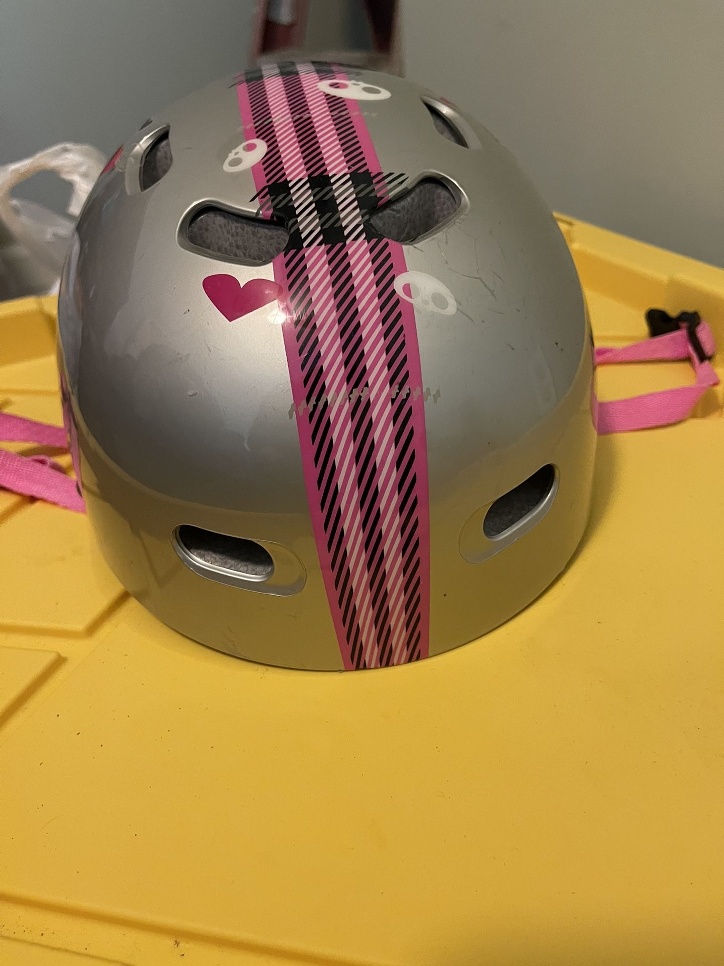 Girls Skelanimal Bike Helmet 