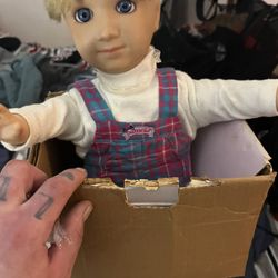 Vintage 1986 World of Wonder PAMELA Talking Interactive Doll 