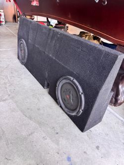 Subs and box for Tacoma