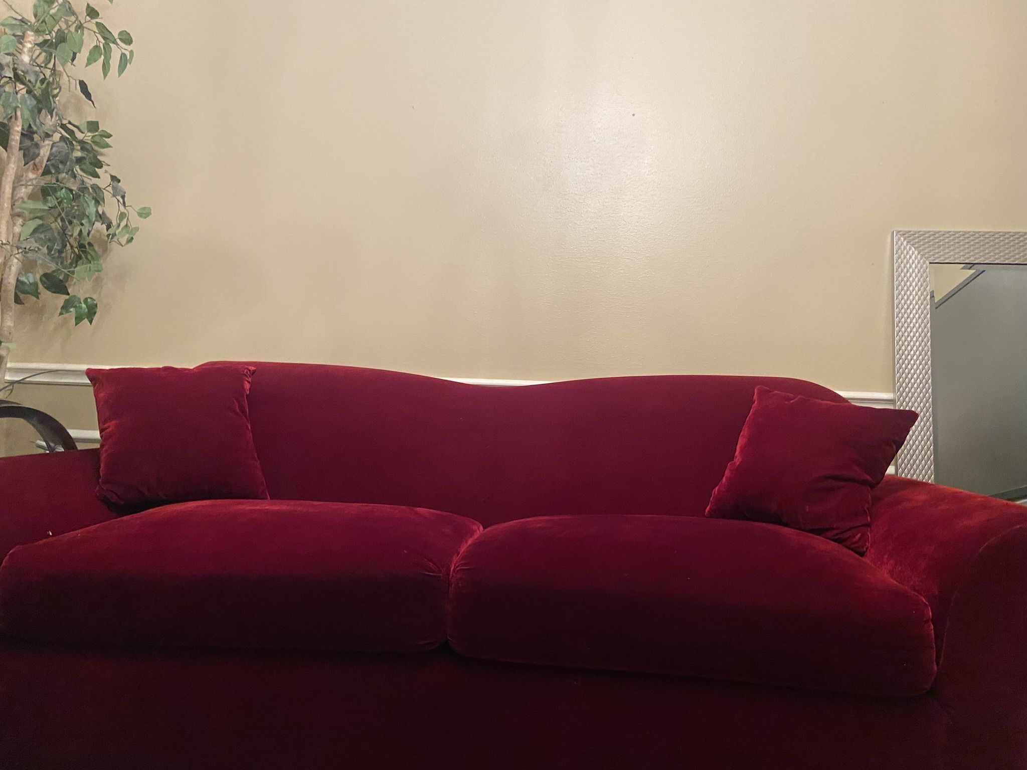 Candy Apple Red Sofa & Love Seat 