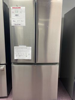 Samsung 25 cu. ft. 33"3-Door French Door Refrigerator with Beverage Center