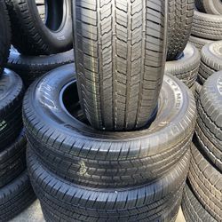 SET 255/70/18 MICHELIN SEMI NEW 95%TREAD LIFE $300 PRICE INCLUDES PROFESSIONAL ISTALATION AND TAX