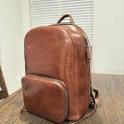 Satchel & Page Leather Backpack