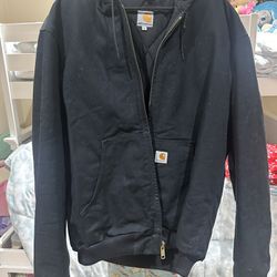 Men’s Carhartt Jacket - black size Large Tall