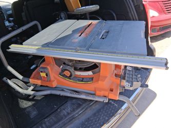 Ridgid 10" Pro Jobsite Table Saw 