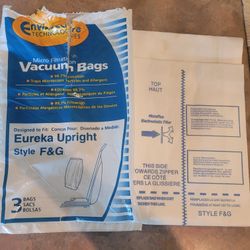 New vacuum bag style F & G for Eureka upright