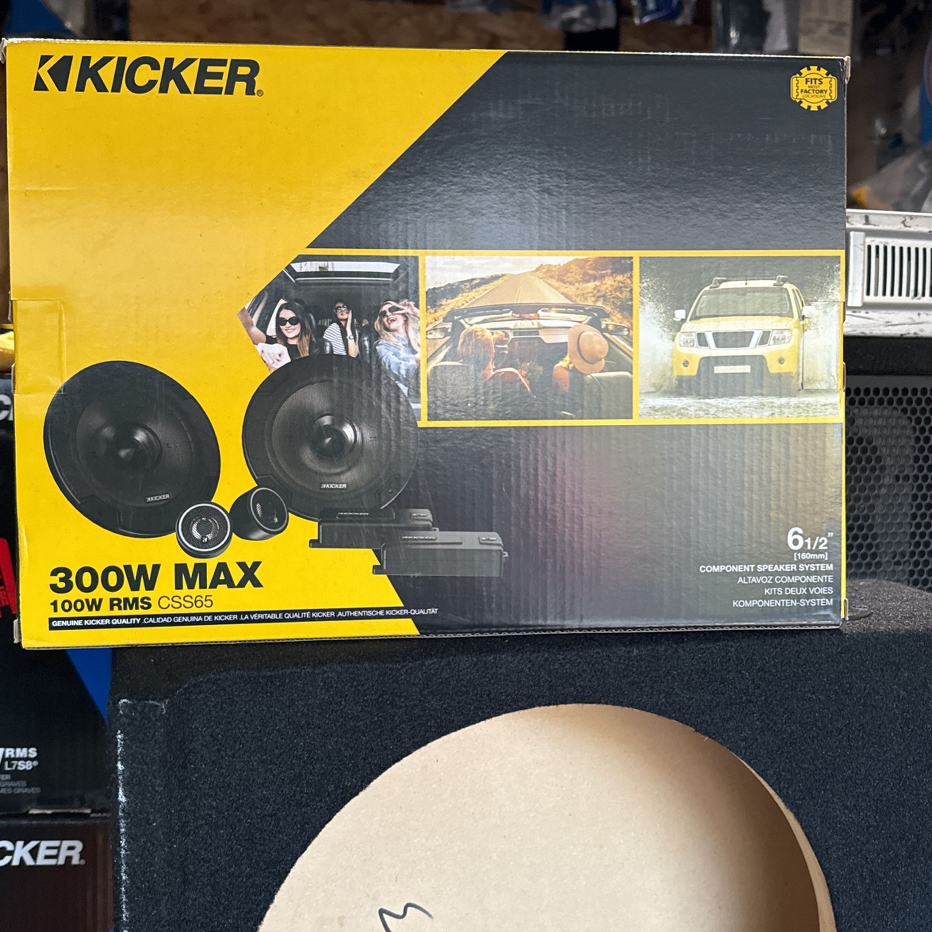 Kicker 6-1/2” Component Set