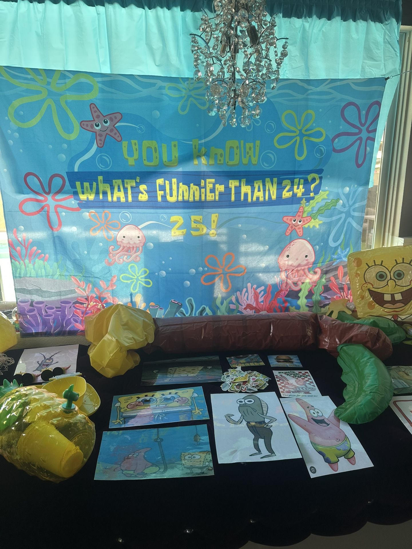 SpongeBob 25th Birthday Decorations