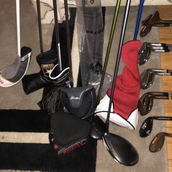 Assorted Premium Brand Golf Clubs