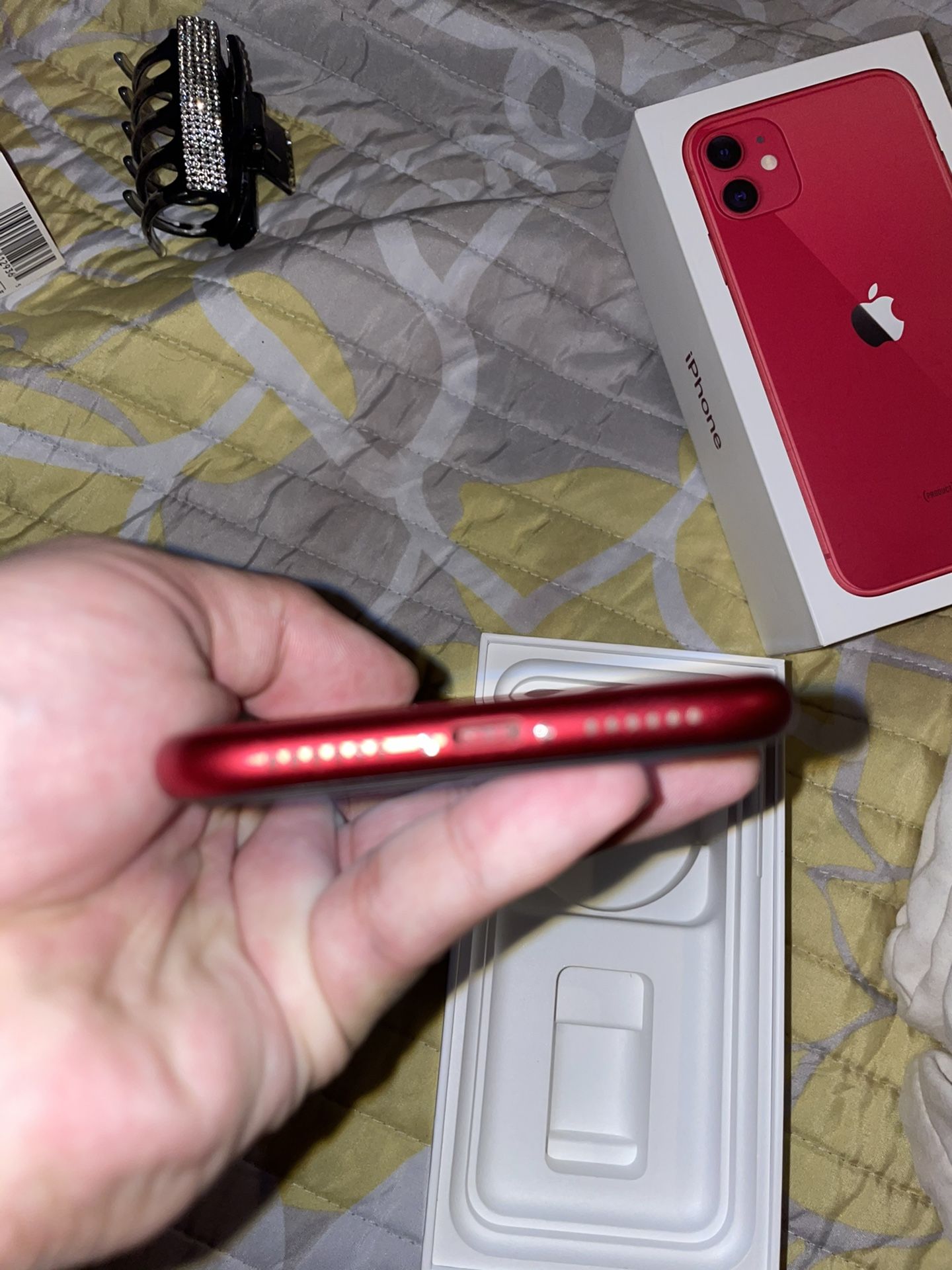 iPhone 11 red 64 has been in use for less then 9 months